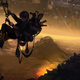 Illustration for article titled Mindblowing Concept Art from Mars Needs Moms: The lair of the mother-stealing Martians has never looked so dangerous